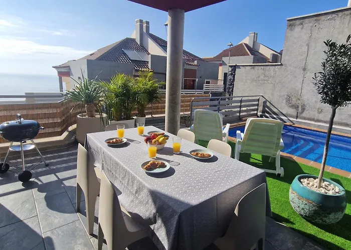 Villa Atlantic Blue - Private Heated Pool And Ocean View Santa Úrsula