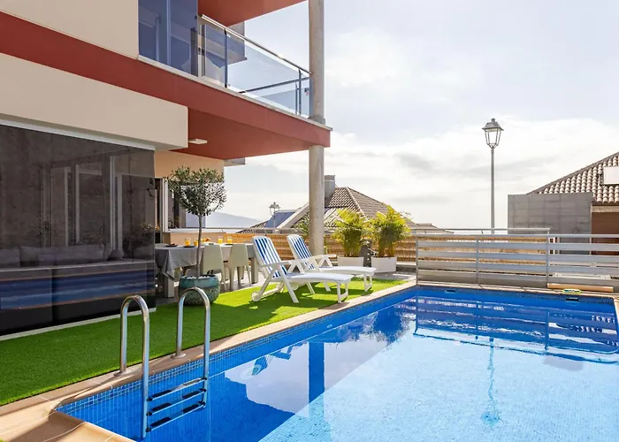 Atlantic Blue - Private Heated Pool And Ocean View Villa Santa Úrsula