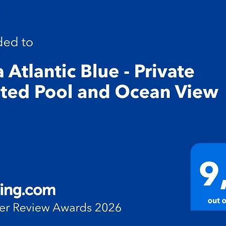 Villa Atlantic Blue - Private Heated Pool And Ocean Views Villa *