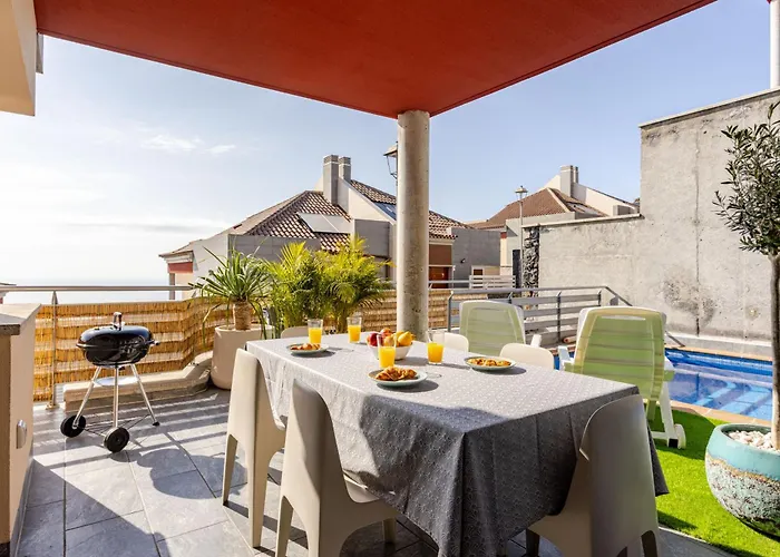 Villa Atlantic Blue - Private Heated Pool And Ocean View Santa Úrsula