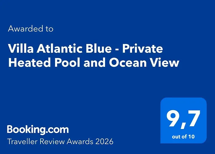 Atlantic Blue - Private Heated Pool And Ocean View Villa *