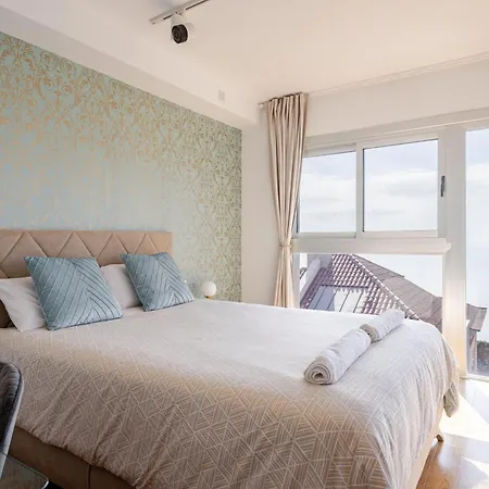 别墅 Atlantic Blue - Piscina Privada Climatizada Y Vistas Al Mar